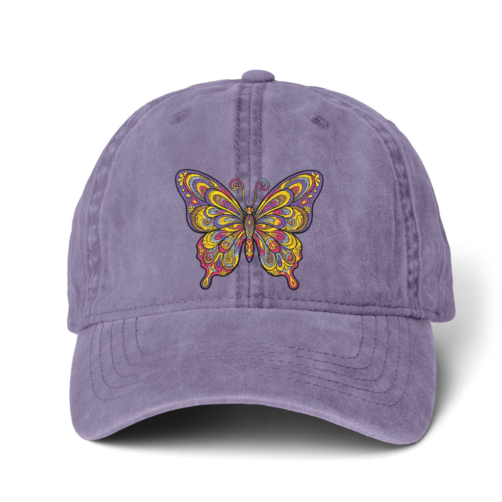 Women's Pigment-Dyed Cap with Fashion Undervisor (Embroidery)