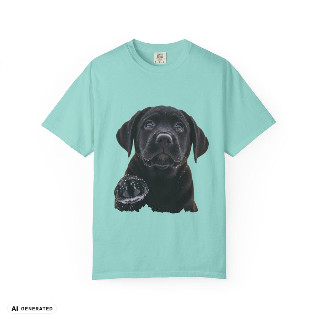 Labrador Welpe T-Shirt – Hunde-Grafik-Tee | musikworlds Artist Collection – AI GENERATED / KI-GENERIERT