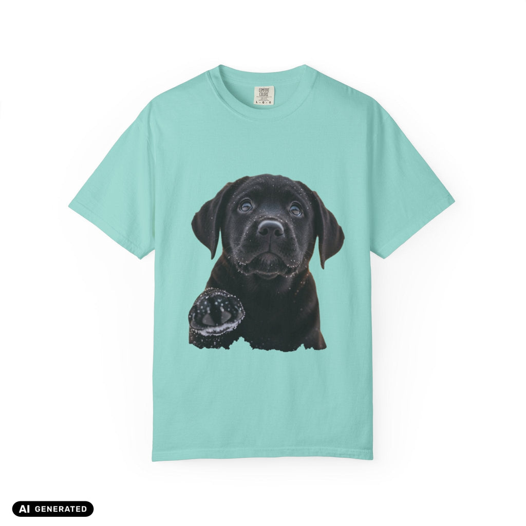 Labrador Welpe T-Shirt – Hunde-Grafik-Tee | musikworlds Artist Collection – AI GENERATED / KI-GENERIERT