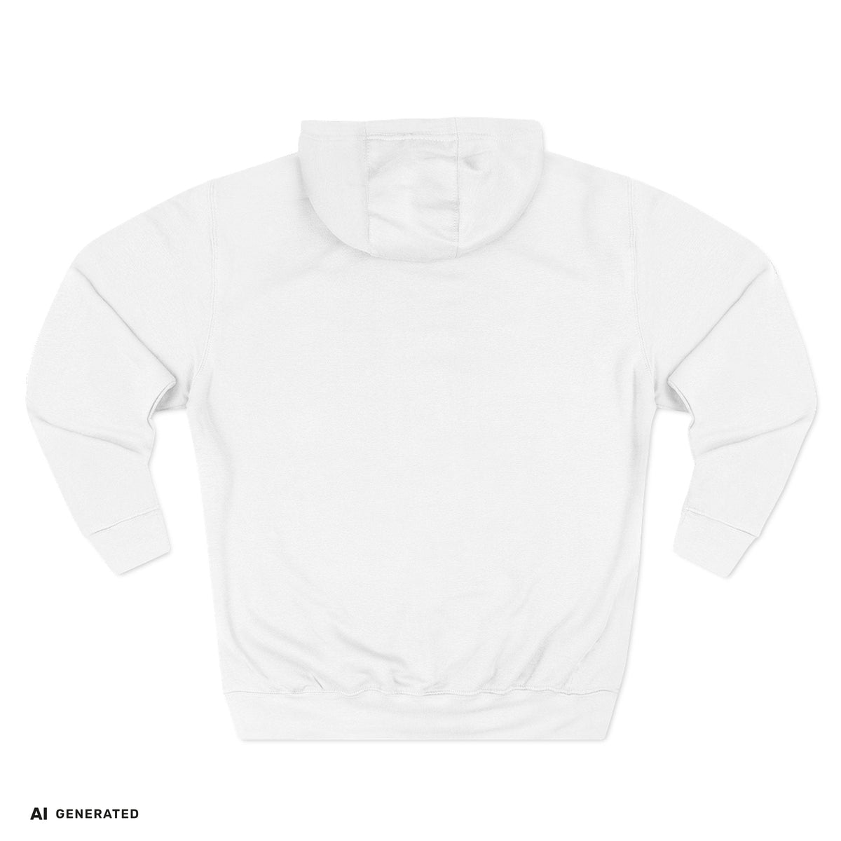 Three-Panel Fleece Hoodie – Kuscheliger Kapuzenpullover | musikworlds Artist Collection – AI GENERATED / KI-GENERIERT