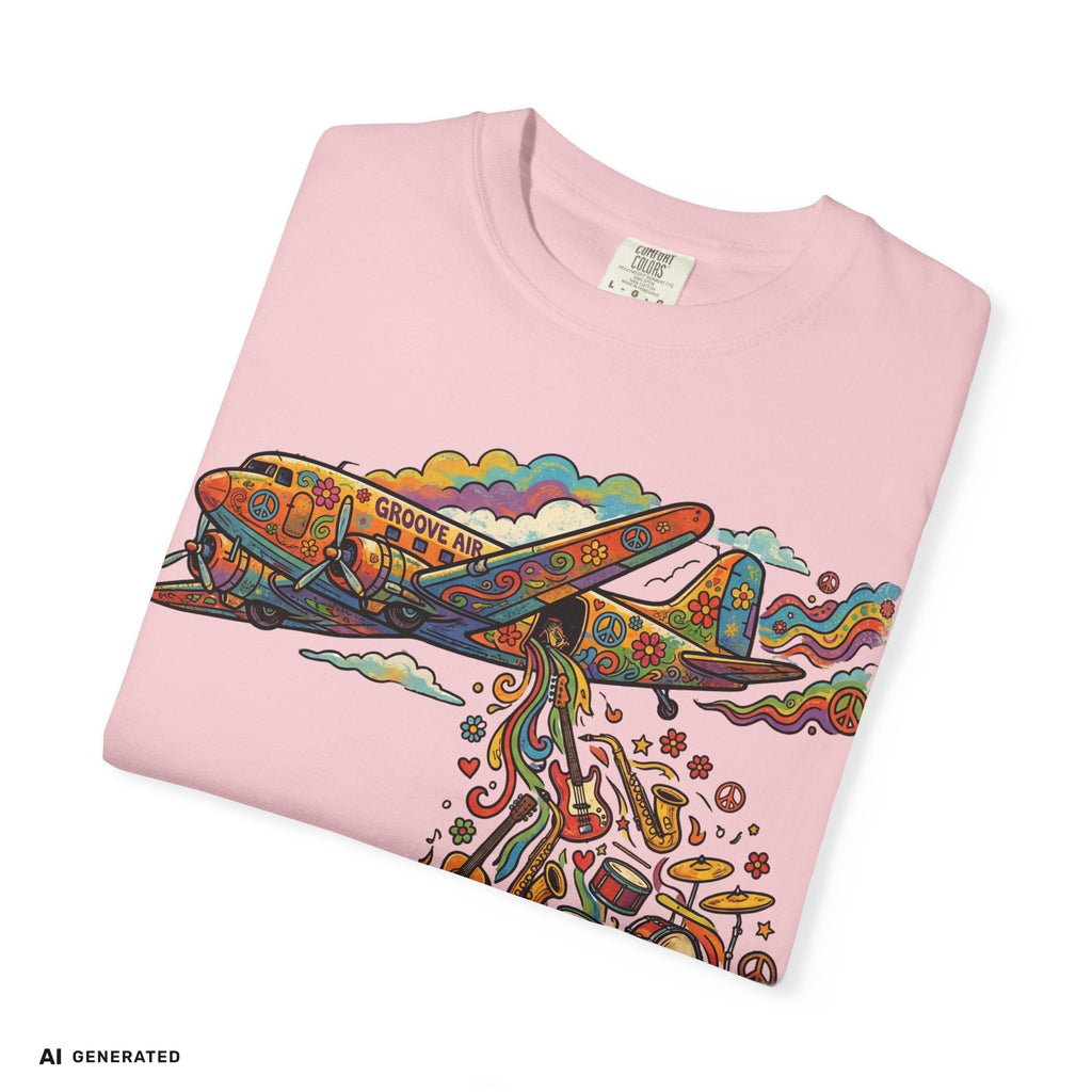 Make Music Not War T-Shirt – Peace Grafik-Tee | musikworlds Artist Collection – AI GENERATED / KI-GENERIERT