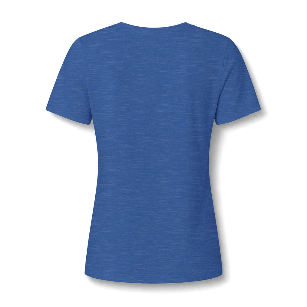 Butterfly Paisley V-Neck Tee – Buntes Boho Damen-Shirt | musikworlds Artist Collection