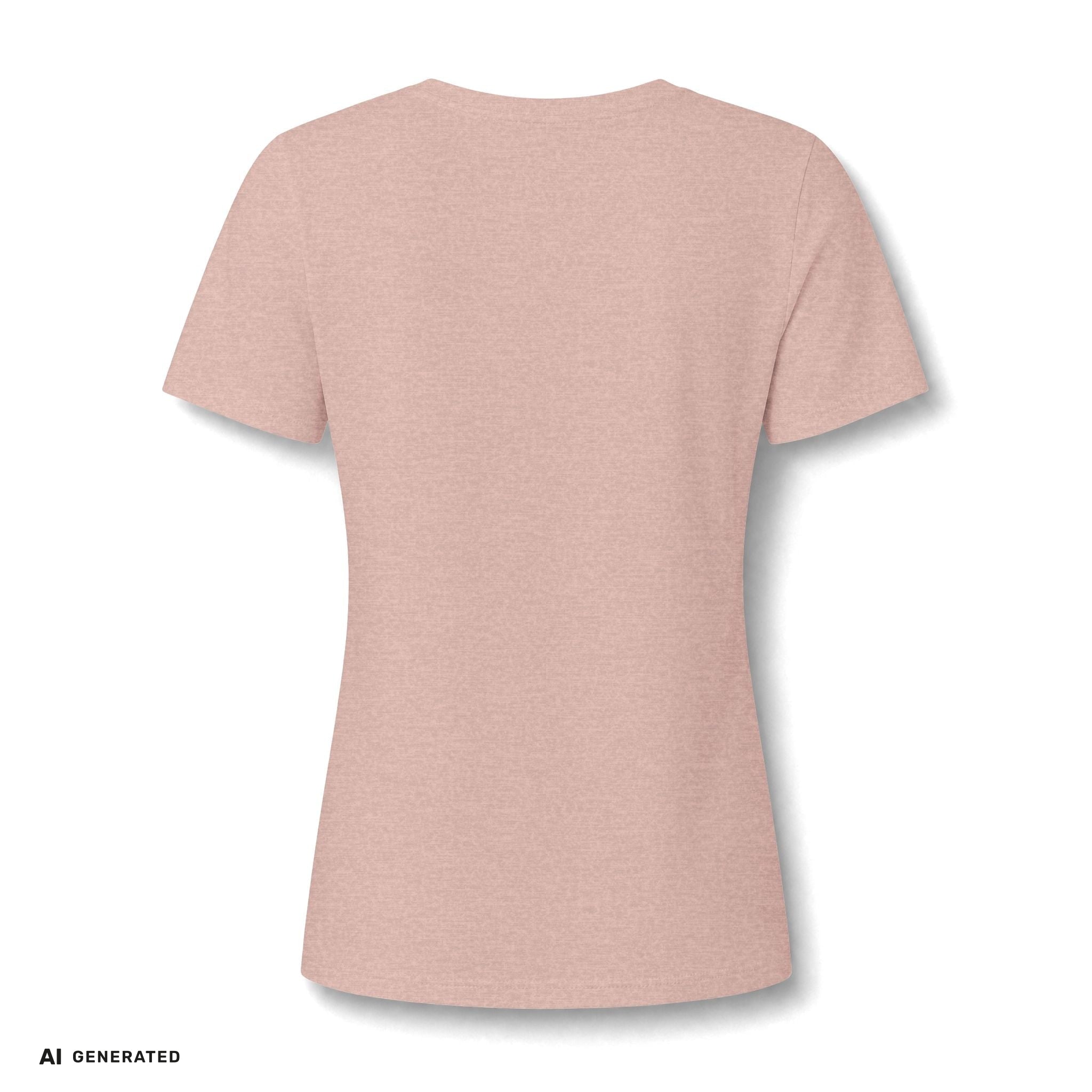 Peace & Love Sunflower Tee – Retro Boho V-Neck Damen | musikworlds Artist Collection – AI GENERATED / KI-GENERIERT