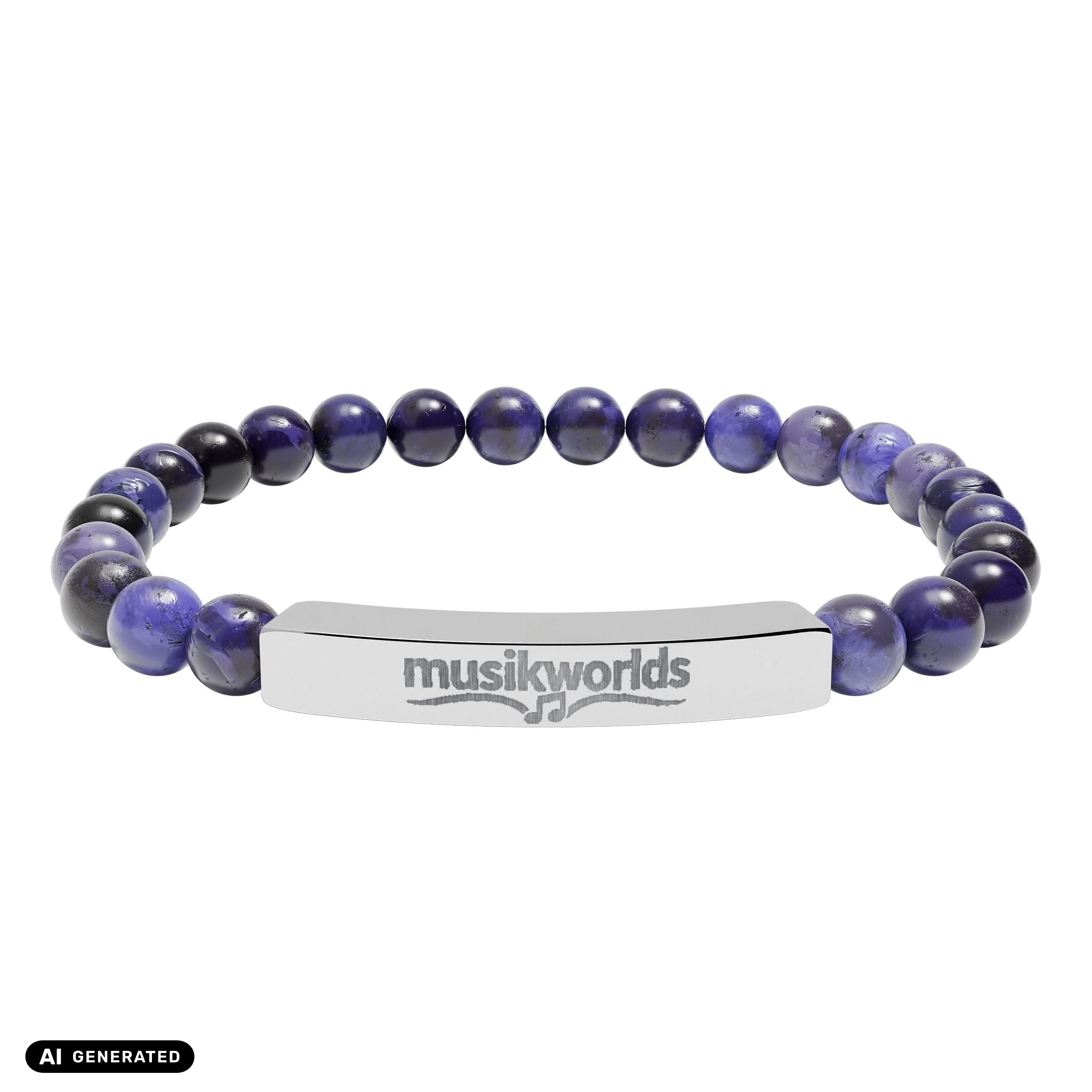 Naturstein Armband | musikworlds – AI GENERATED / KI-GENERIERT