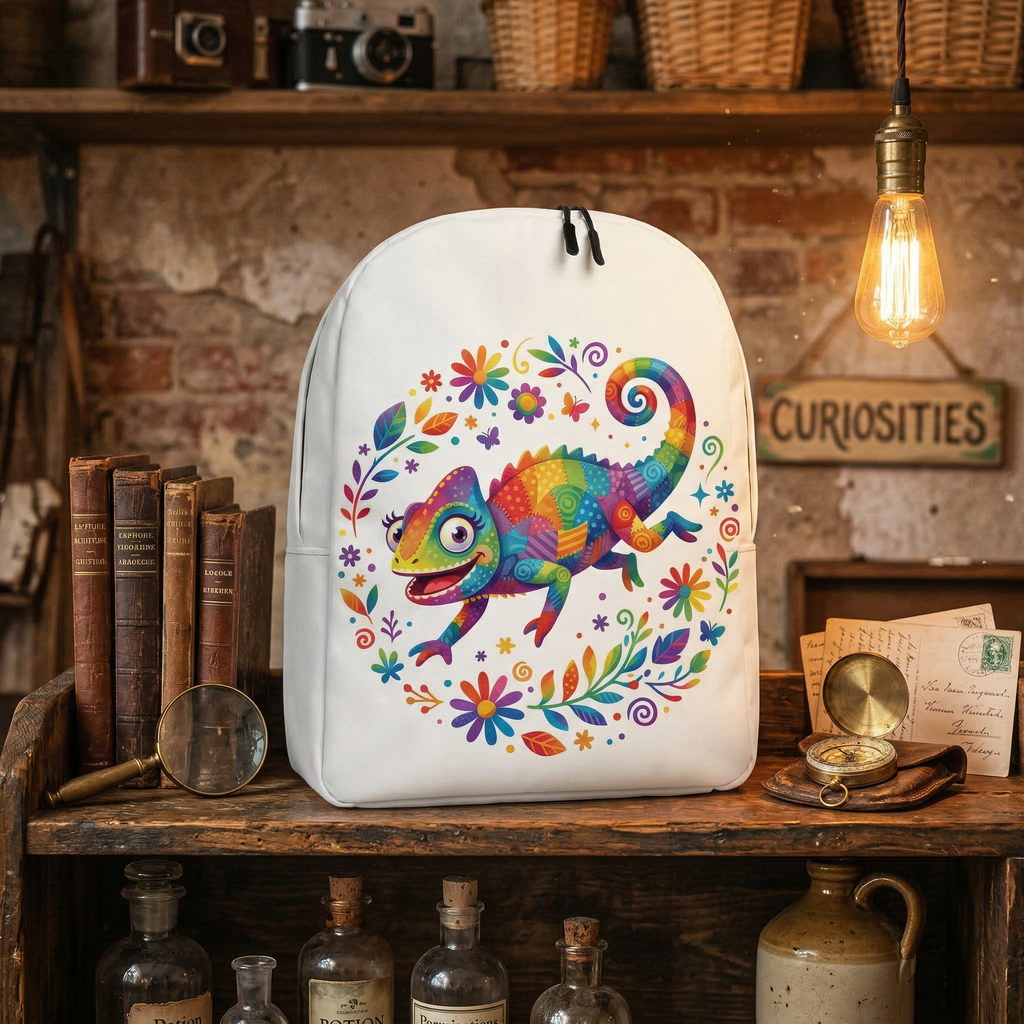 Minimalist Backpack - Chamäleon