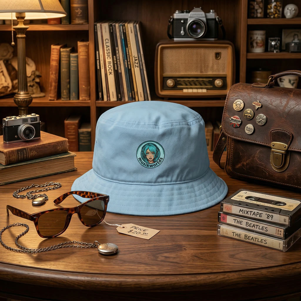 Organic bucket hat - musikworlds