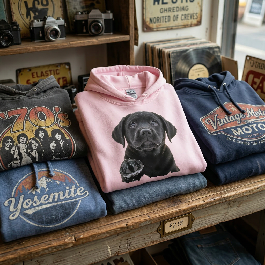 Unisex Hoodie - Labrador puppy
