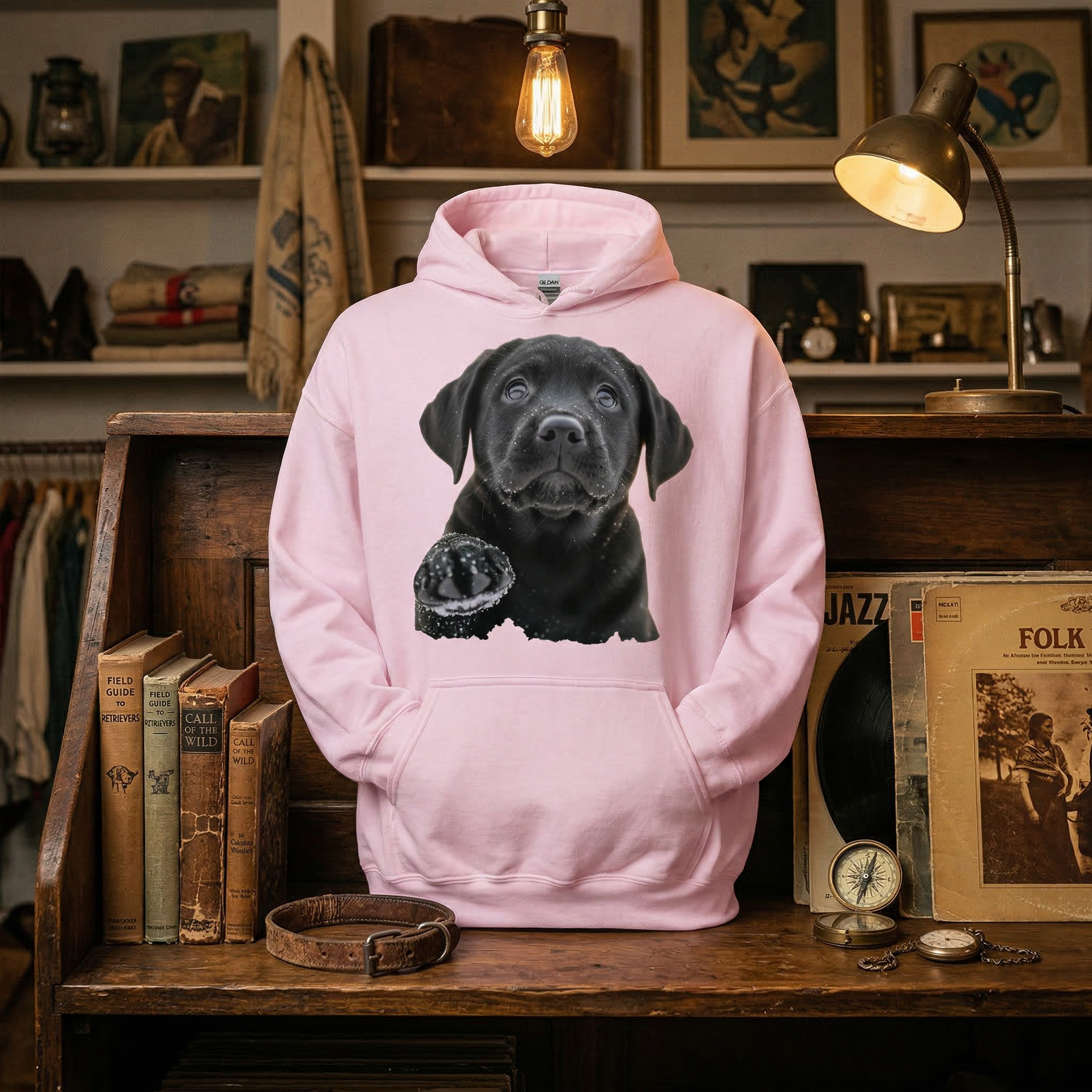 Unisex Hoodie - Labrador puppy