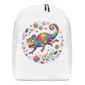 Minimalist Backpack Chamäleon – Bunter Rucksack | musikworlds Artist Collection