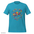 T-Shirt Chamäleon – Buntes Tier-Grafik-Tee | musikworlds Artist Collection – AI GENERATED / KI-GENERIERT