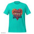 Make Love Not War T-Shirt – Peace Grafik-Tee | musikworlds Artist Collection – AI GENERATED / KI-GENERIERT