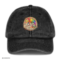 Vintage Cotton Twill Cap Chamäleon – Buntes Tier-Motiv Cap | musikworlds Artist Collection – AI GENERATED / KI-GENERIERT