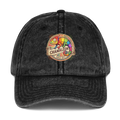 Vintage Cotton Twill Cap Chamäleon – Buntes Tier-Motiv Cap | musikworlds Artist Collection