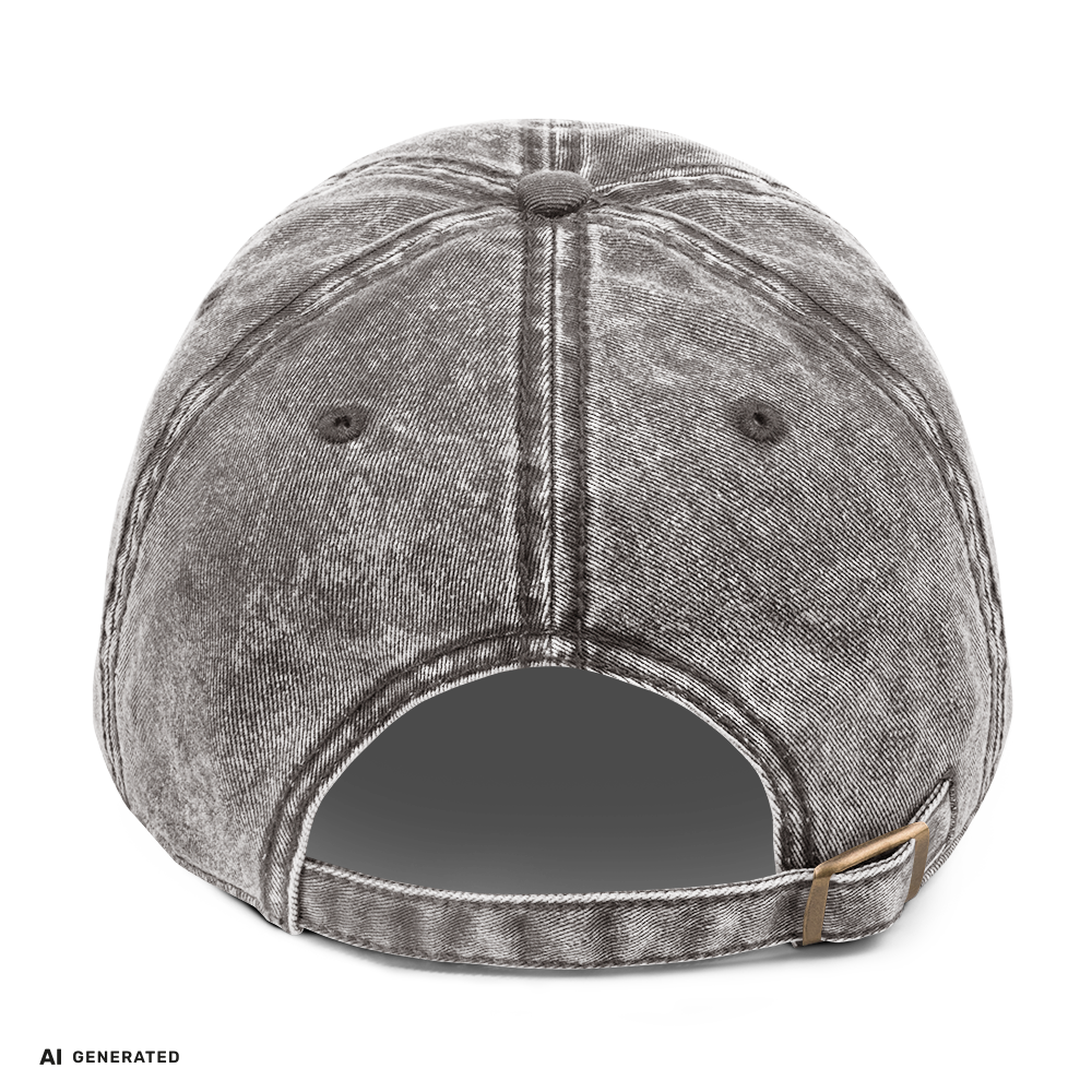 Vintage Cotton Twill Cap Chamäleon – Buntes Tier-Motiv Cap | musikworlds Artist Collection – AI GENERATED / KI-GENERIERT