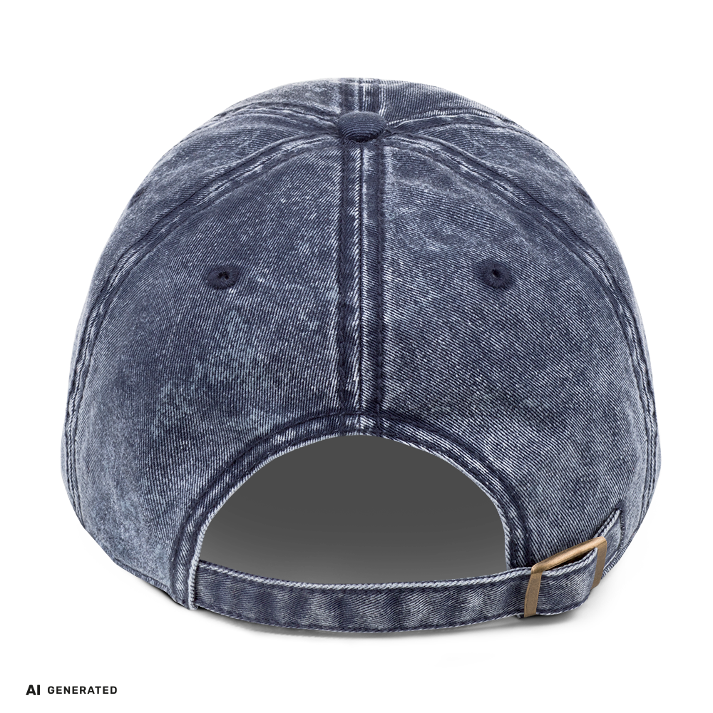 Vintage Cotton Twill Cap Chamäleon – Buntes Tier-Motiv Cap | musikworlds Artist Collection – AI GENERATED / KI-GENERIERT